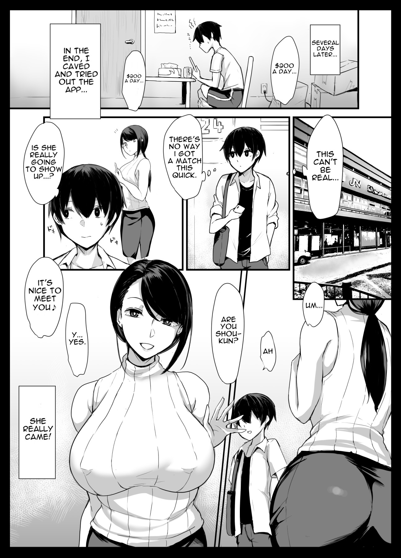 Hentai Manga Comic-Sugar Mama! ~Copulating With A Sexually Frustrated Housewife~-Read-4